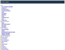 Tablet Screenshot of accenet.org